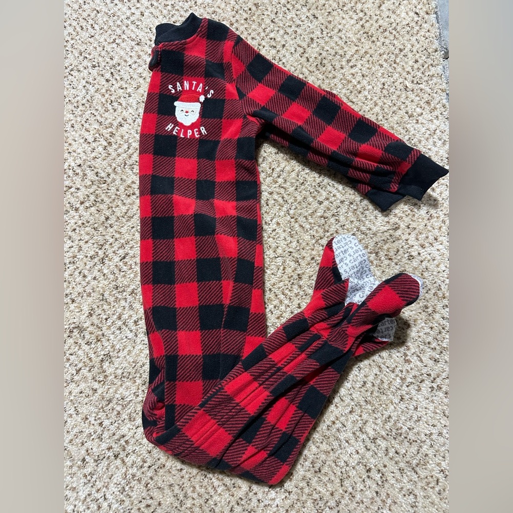 Carters 3T Santa / Christmas Pajamas